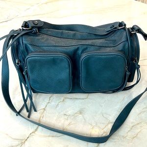 Womens BCBG Blue Handbag / Mini Duffle